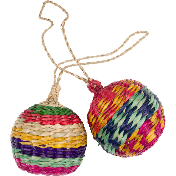 Handcrafted Ornaments, Set of 2